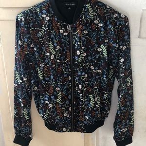 Lightly worn bomber jacket